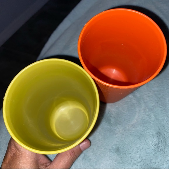 9 Tupperware Autumn Harvest Tumblers - Picture 8 of 9